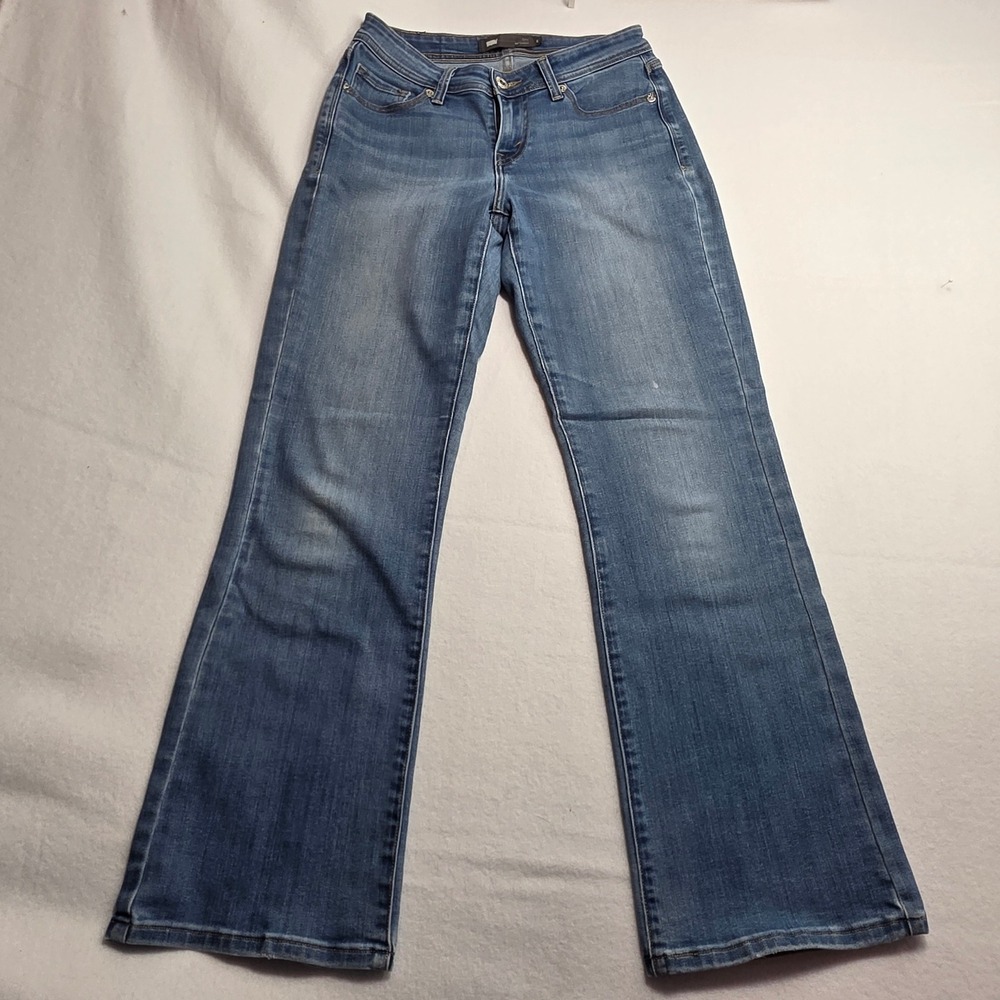 Levis 529 Curvy Bootcut Jeans Womens 6S Blue Medium Wash Denim 51951-0013